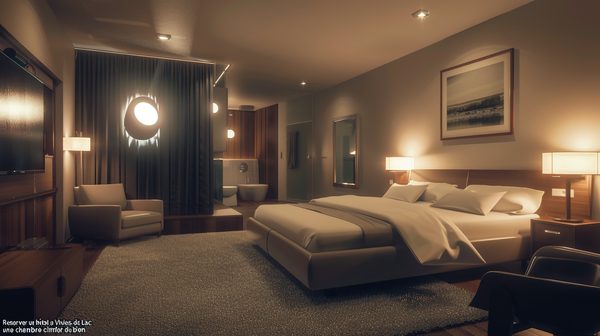 Réserver un hôtel à Viviers-du-Lac : une chambre climatisée vous fera du bien